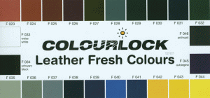 Cartella colori per pelle standard Leather Fresh.